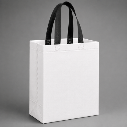 Elegant Gift Bags Designed for Birthdays, Weddings, Festivals, Return Gifts & More (White) (10x12x4)