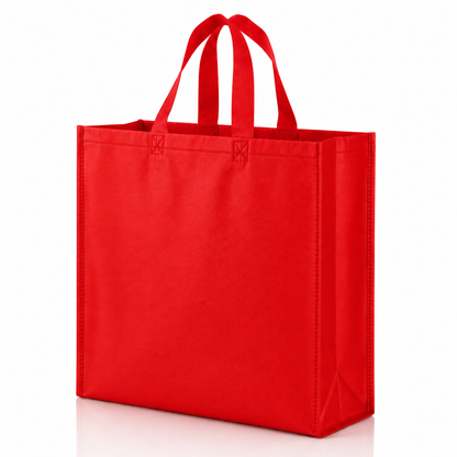 Luxury Designer Gift Bags for Premium Packaging, Birthday Celebrations, Wedding Functions & Festive Gift Presentation (RED - 15X12X4)
