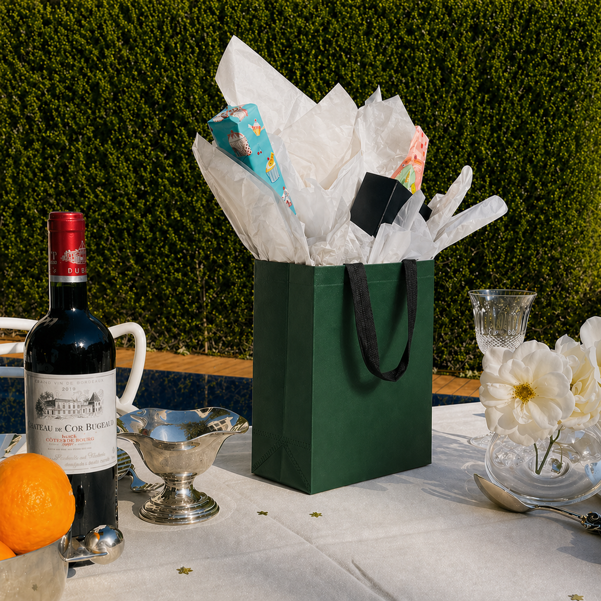 Every Special Gift Deserves Beautiful Packaging That Reflects Your Love, Care and Thoughtfulness (Bottle Green) (10x12x4)