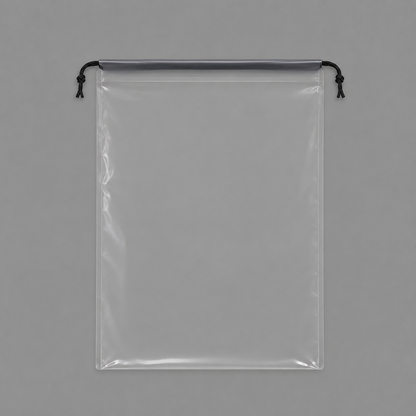 Premium Transparent Shoe Bag | Clear Waterproof Travel Shoe Cover | Reusable Dustproof Storage Organizer (PACK OF 12)