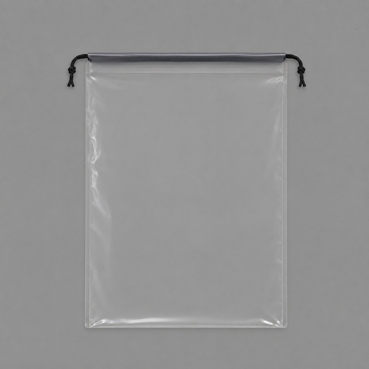 Premium Transparent Shoe Bag | Clear Waterproof Travel Shoe Cover | Reusable Dustproof Storage Organizer (PACK OF 12)